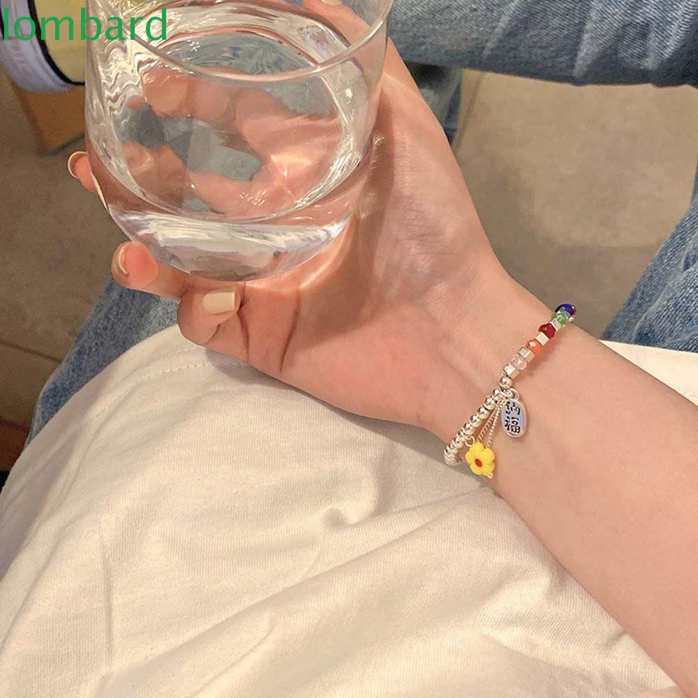 Vòng Tay Lắc Tay DIY Nhiều Màu Sắc Sáng Tạo Cho Nữ|Trang Sức Thời Trang Dễ Thương Bắt Mắt