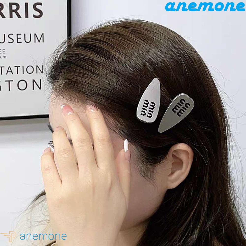 Kẹp Tóc Hình Ngôi Sao / Mặt Cười Bằng Hợp Kim Phong Cách Hàn Quốc Cho Nữ