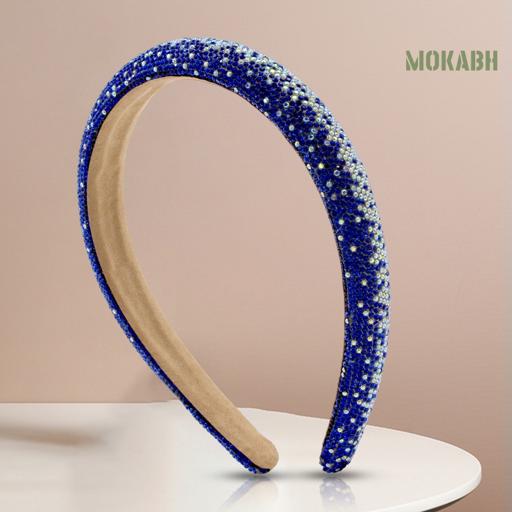 Băng Đô Đính Đá Lấp Lánh Phong Cách Baroque Cổ Điển