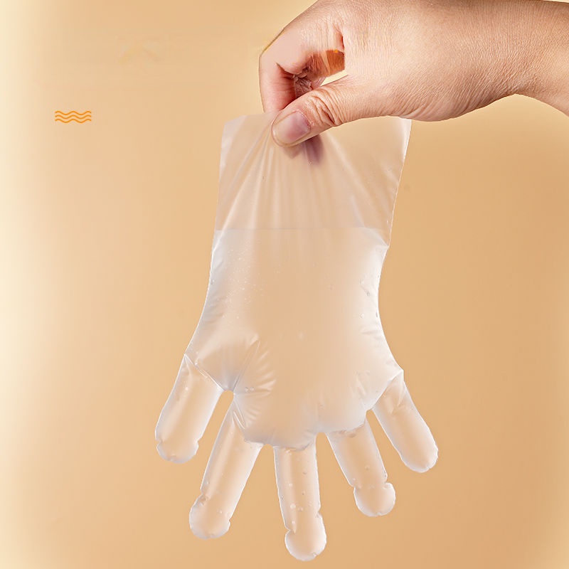 Set 100 Găng Tay TPE Sử Dụng Một Lần Cho Bé 3-12 Tuổi