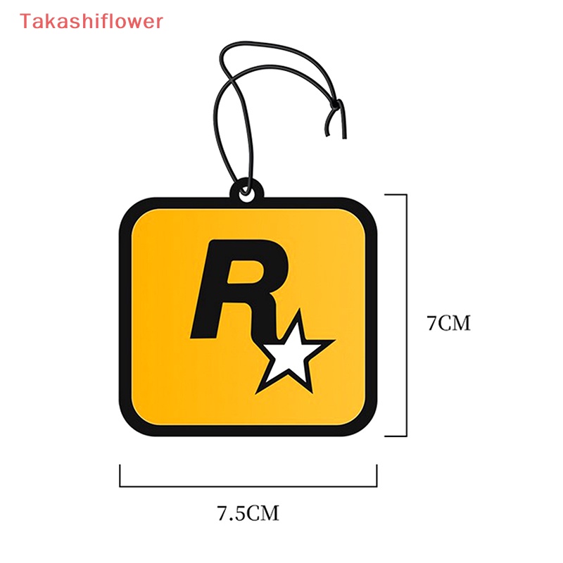 (Takashiflower) Dây Treo Trang Trí Xe Hơi GTA 1Pc Phong Cách Đua JDM
