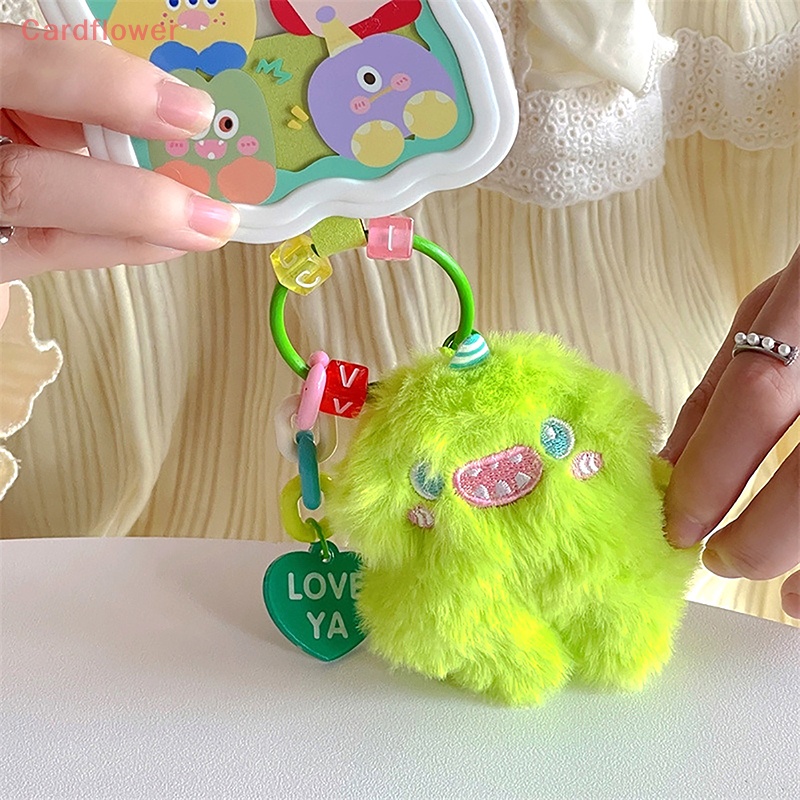 &lt; Cardflower &gt; Móc Khóa Điện Thoại / Chìa Khóa Hình Kỳ Lân Nhồi Bông Hoạt Hình Trang Trí Ba Lô / Ô Tô