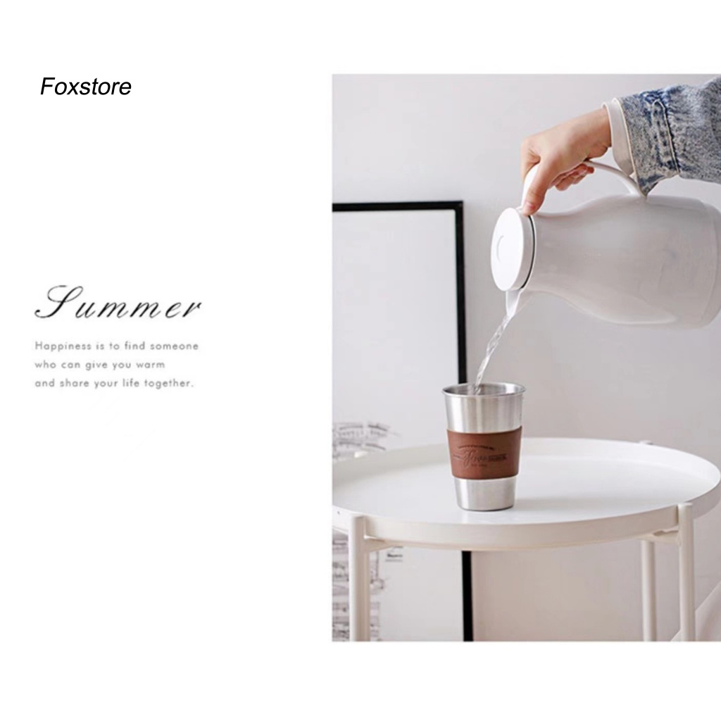 Cốc Uống Nước Kim Loại Dung Tích Lớn Có Tay Cầm Tiện Lợi Khi Đi Cắm Trại