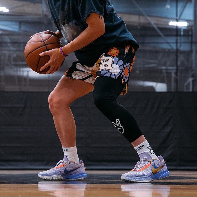 Quần Short Thể Thao Phối Lưới Nhanh Khô Phong Cách Đường Phố Mỹ Thời Trang Mùa Hè Cho Nam Và Nữ