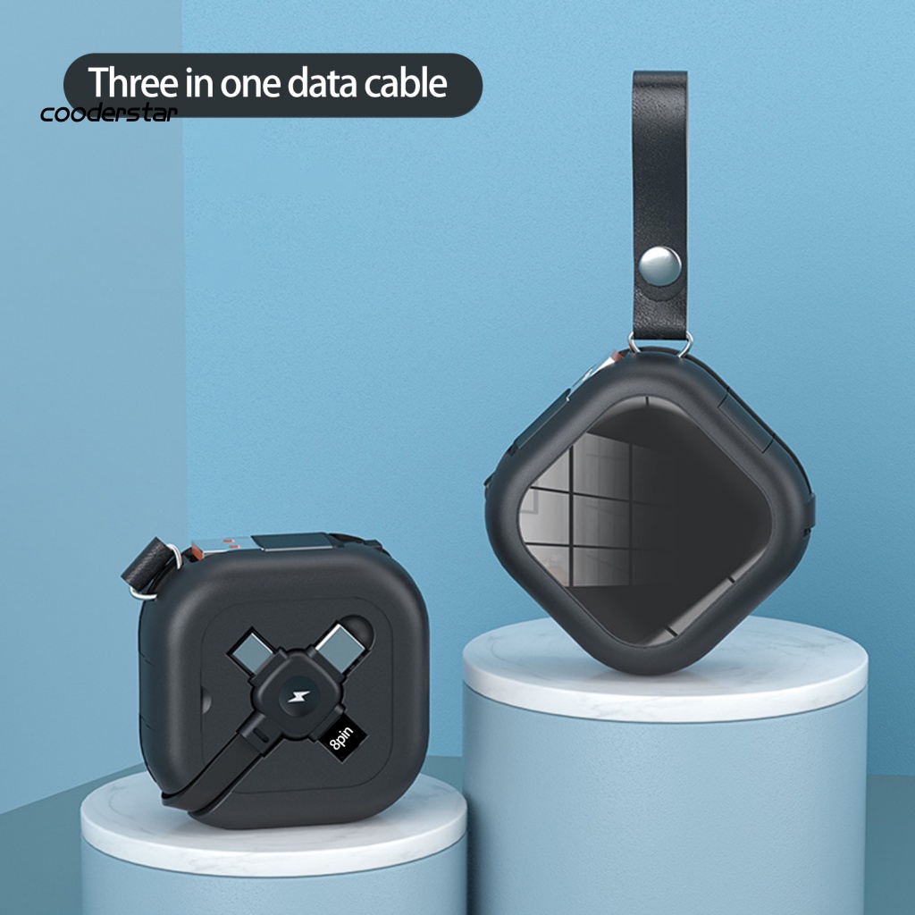 Dây Cáp Dữ Liệu 3 Trong 1 Tiện Dụng