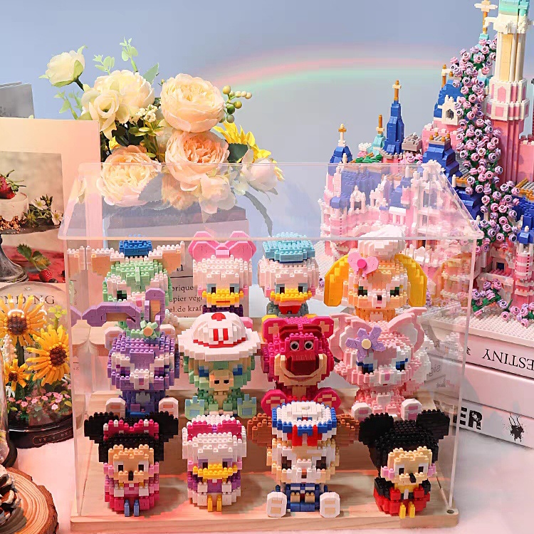 Bộ Đồ Chơi Lắp Ráp Hoạt Hình Kuromi Vui Nhộn Dành Cho Bé