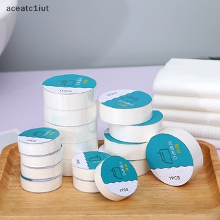 {Aceatc1iut} Khăn nén dùng một lần 28*70cm Làm Đẹp cửa hàng cắt tóc bông khăn tắm mới