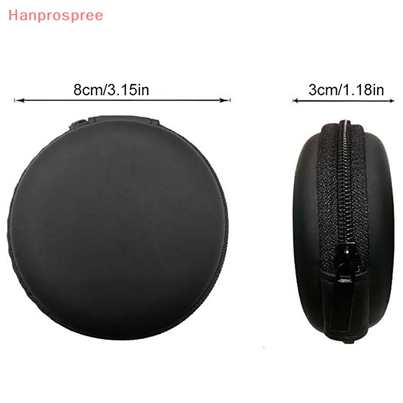 Hanprospree > Túi Mini Hình Tròn EVA Chống Thấm Nước Chống Rơi Chống Căng Thẳng Kèm Móc