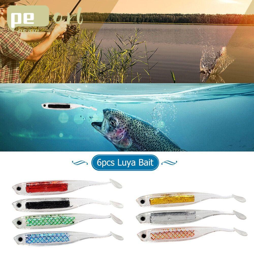 .6 Mồi Câu Cá Nhân Tạo 80mm / 2.2g Chất Lượng Cao