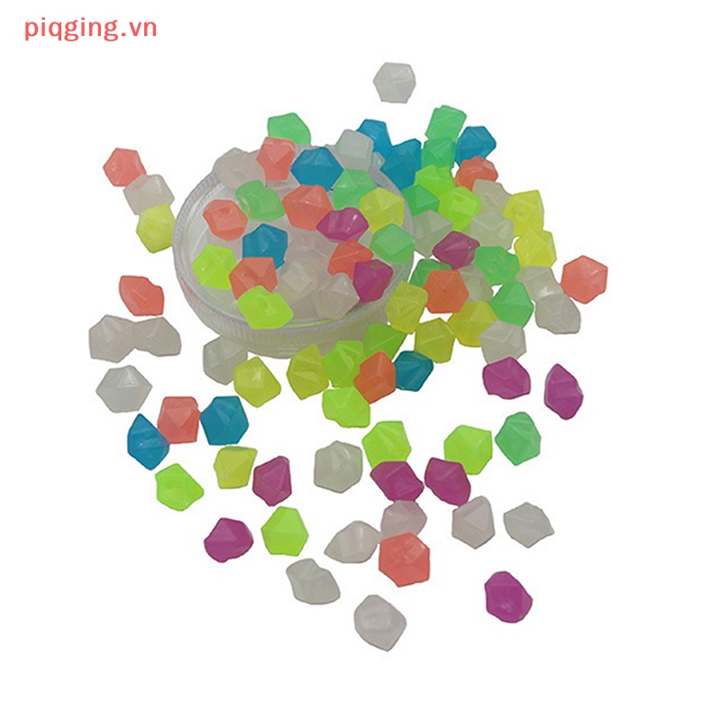 Hộp 50 Viên Đá Dạ Quang Trang Trí Sân Vườn