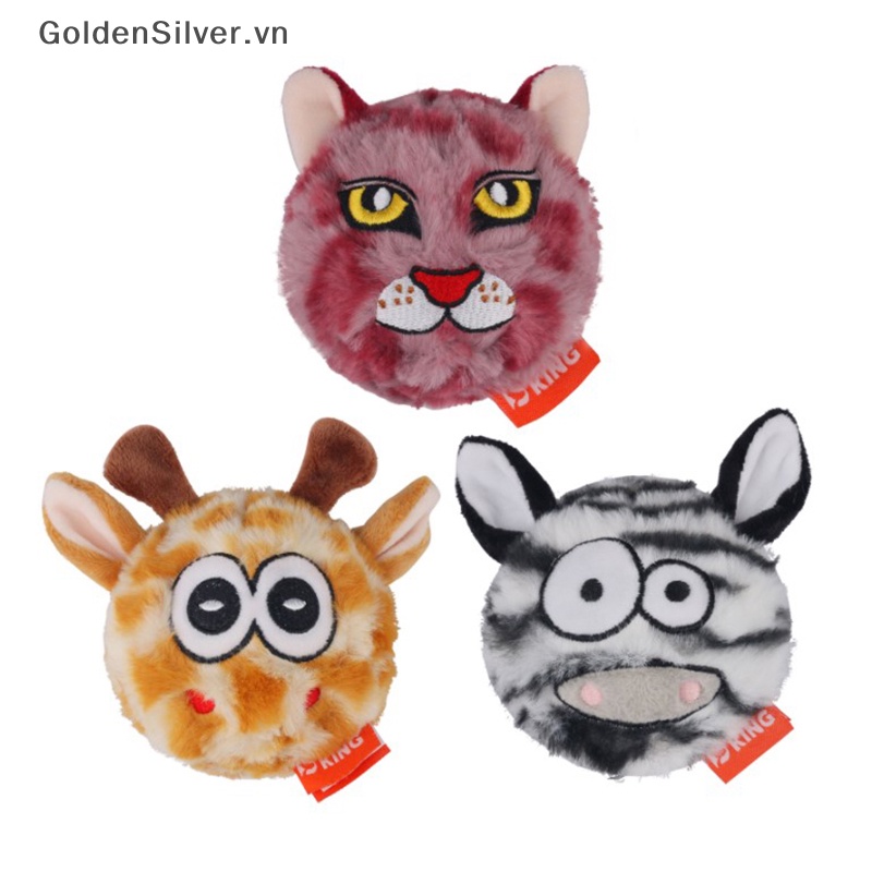 Đồ Chơi Quả Bóng Nhai 2 Trong 1 Cỡ Nhỏ / Vừa / Vàng Độc Đáo Vui Nhộn Cho Cún Cưng