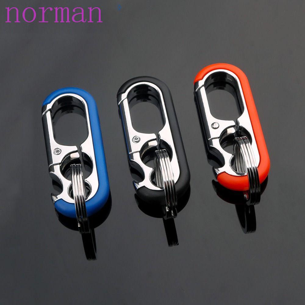 Móc Khóa Kim Loại Hình Dụng Cụ Mở Nắp Chai NORMAN Sáng Tạo