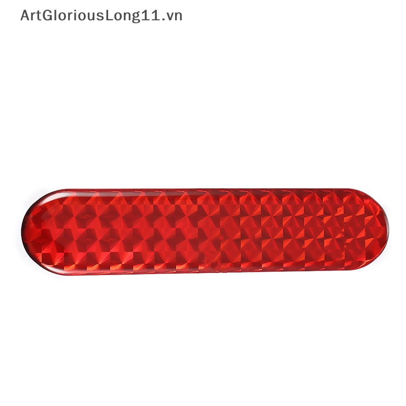 1 Cặp Miếng Dán Phản Quang Cảnh Báo An Toàn Cho Cửa Xe Hơi Xe Máy