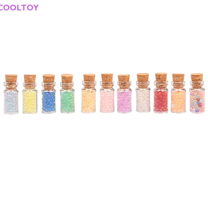 Bộ 2 Lọ Điều Ước Mini Dạ Quang Dùng Trang Trí Nhà Búp Bê DIY