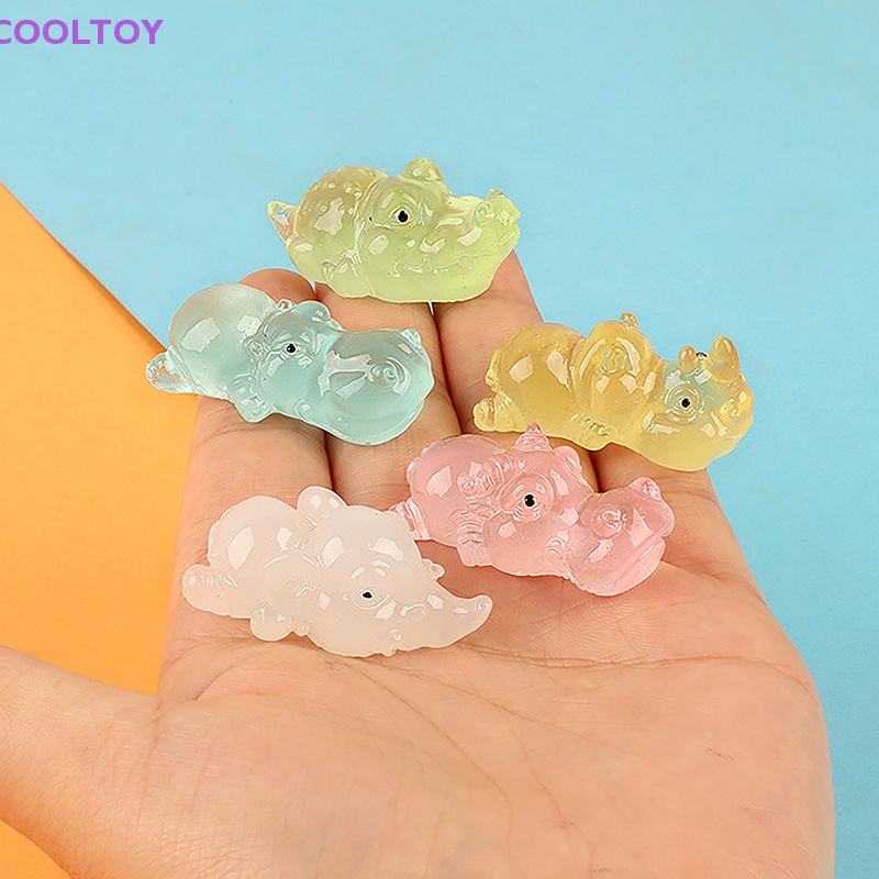 1 Tượng Động Vật Hoạt Hình Phát Sáng Trang Trí Xe Hơi