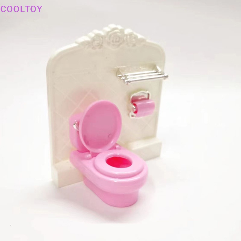 Mô Hình Nội Thất Phòng Tắm / Nhà Hàng Trang Trí Nhà Búp Bê Tỉ Lệ 1: 12