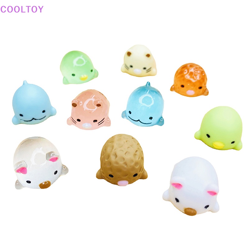 Bộ 5 Đồ trang trí Trang Trí Mini Bằng Nhựa Phát Sáng Trong Bóng Tối