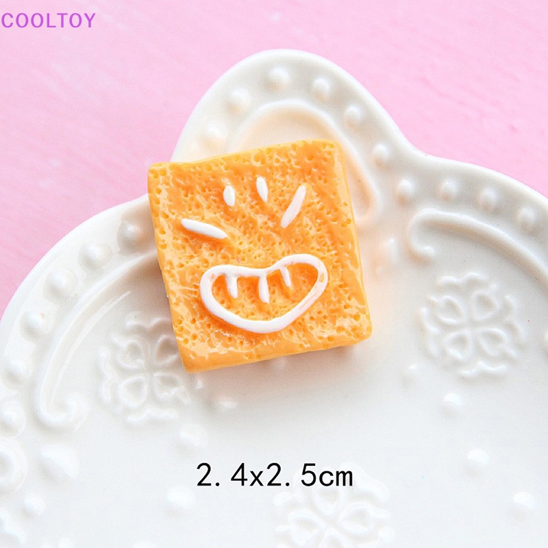Cooltoy Mô Hình Bánh Mì Tráng Miệng mini Trang Trí Nhà Búp Bê