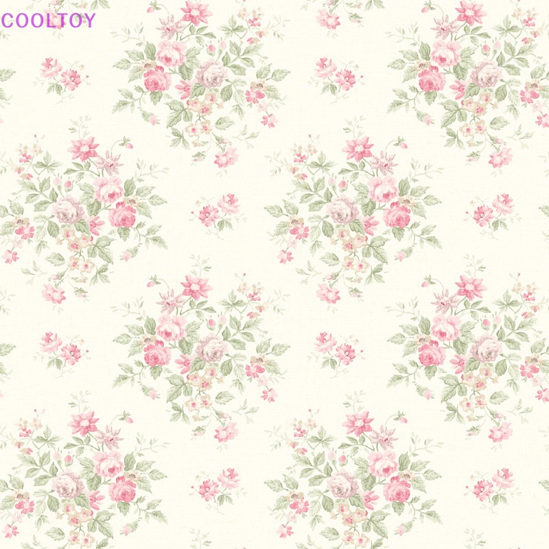 1 Đề Can Dán Tường Hình Hoa Dễ Thương Trang Trí Nhà Búp Bê