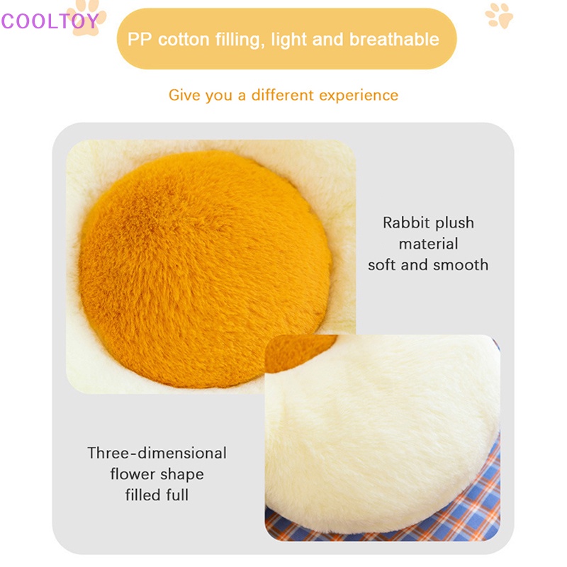 Đệm Ngồi 35cm Hình Hoa Cúc / Hướng Dương Dành Cho Bé