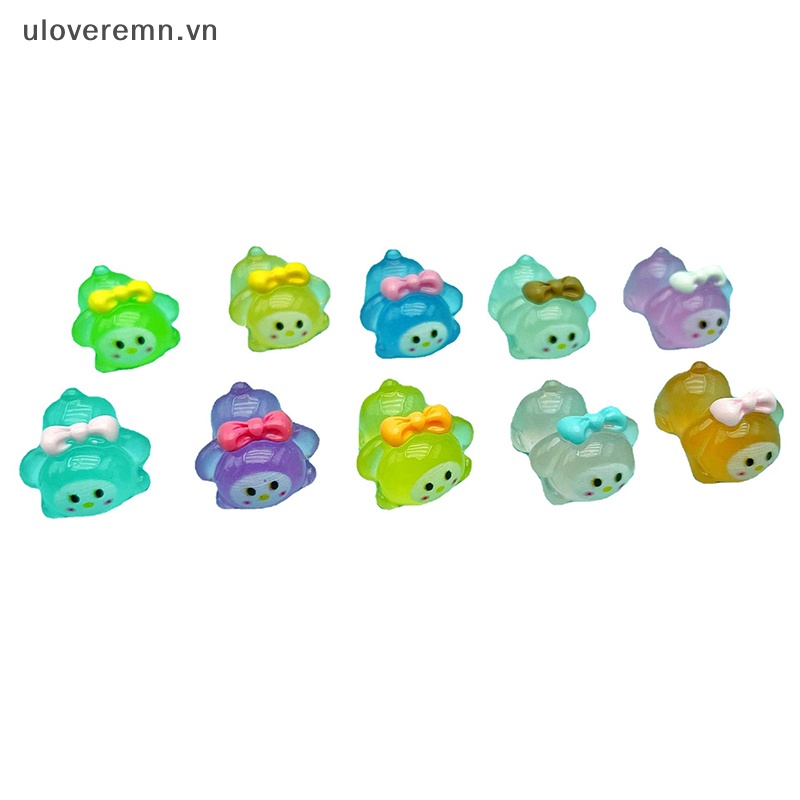Set 2 Mô Hình Giai Điệu Uloveremn Mini Dạ Quang Màu Sắc Ngẫu Nhiên Dùng Để Trang Trí DIY