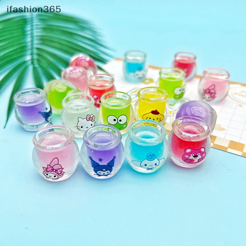 Set 2 Lọ Mật Ong Mini Bằng Nhựa Resin Phát Sáng Dễ Thương Thời Trang ifashion365