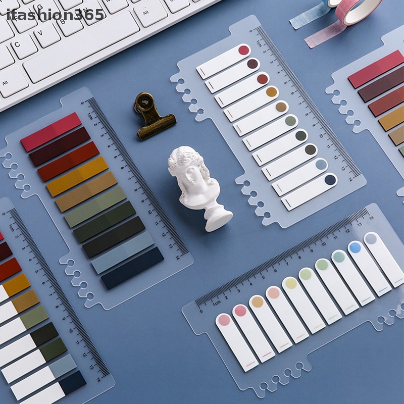 [ifashion365] 200 Tờ Giấy Ghi Chú Đánh Dấu Trang Sách Hình Papeleria Đáng Yêu