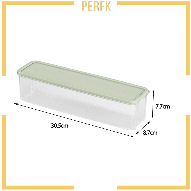 Hộp Đựng Trứng / Pasta Trong Suốt Có Nắp Cho Ngăn Kéo
