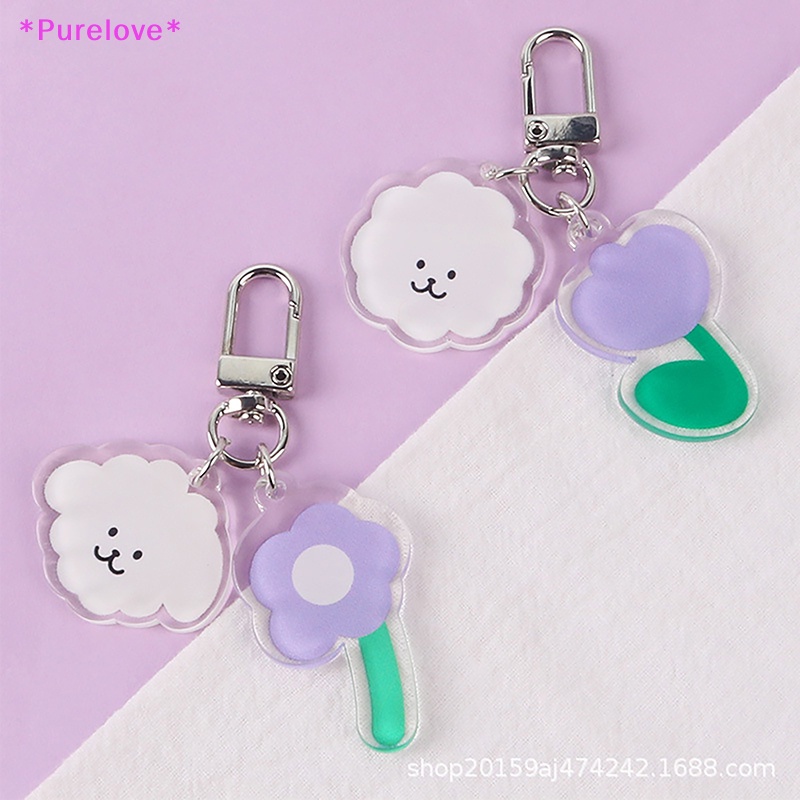 Móc Khóa Hình Hoa Tulip Xinh Xắn Mới