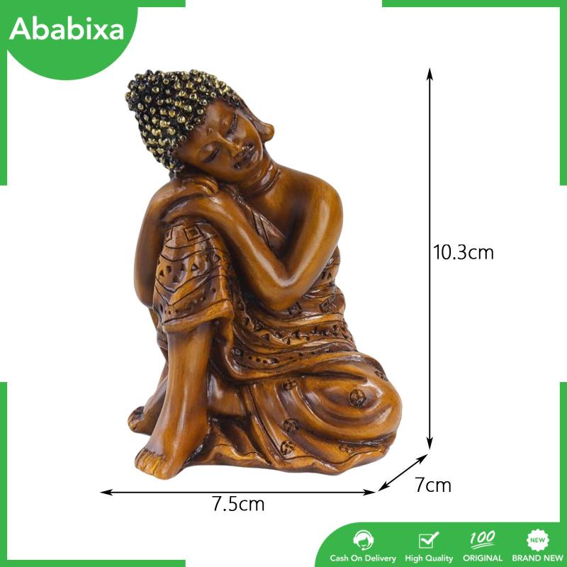 Đồ trang trí Tượng Phật Bằng Nhựa Resin Phong Cách Thái Lan Dùng Trang Trí Phòng Khách