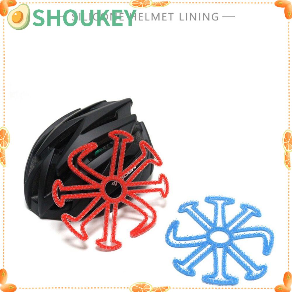 Miếng Lót Mũ Bảo Hiểm Bằng Silicone Linh Hoạt Chống Biến Dạng SHOUKEY