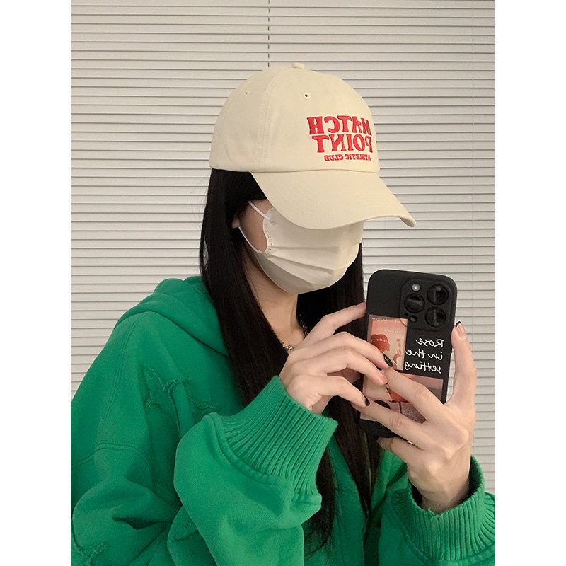 Mũ Lưỡi Trai Mềm Thêu Họa Tiết Phong Cách Hàn Quốc Thời Trang Mùa Hè 2023 Cho Nữ