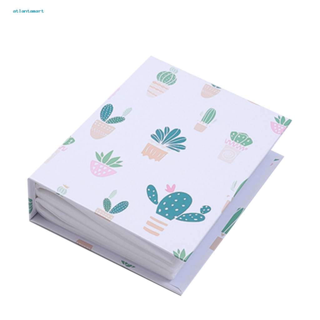 Túi Đựng Đồ Dùng Cao Cấp Tiện Dụng| Sổ Sưu Tập 100 Ngăn Nhãn Dán Móng Tay Trong Suốt In Hình Hoạt Hình Dành Cho Salon