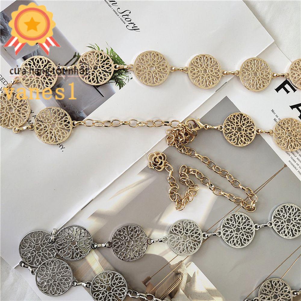 Dây Xích Đeo Hông Bằng Kim Loại Phong Cách Cổ Điển Thời Trang Cho Nữ VANES1