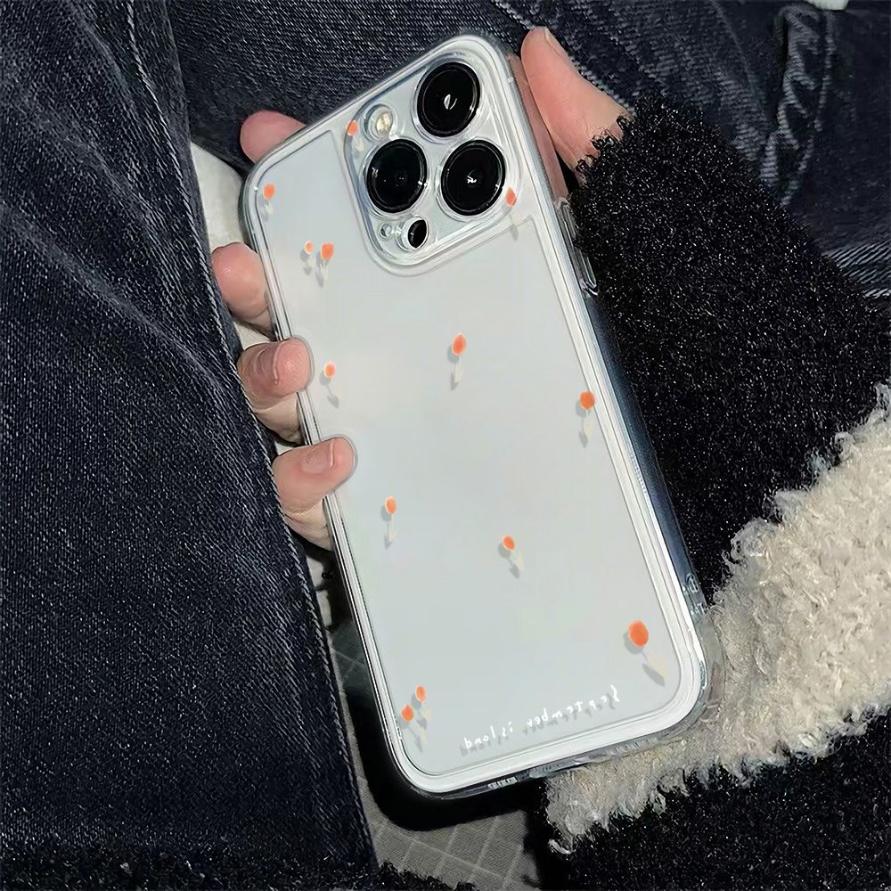 ✅Ốp Điện Thoại Mềm Chống Sốc Họa Tiết Hoa Tulip Cho Iphone 1211 F9DN max14pro 13 6In78 plus