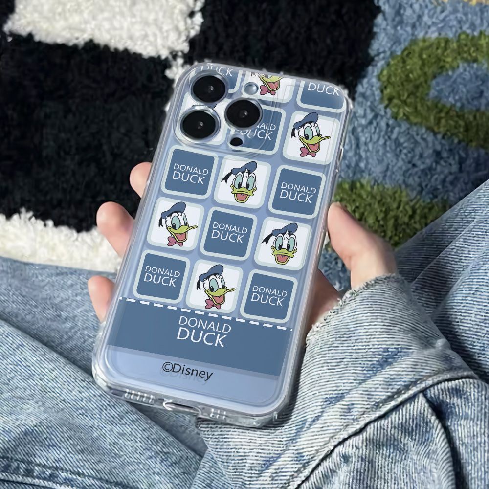 ✅Ốp Điện Thoại Mềm Chống Sốc In Hình Vịt Donald Cho Iphone 78 11 12 14Pro 6In Plus 13 8IFV