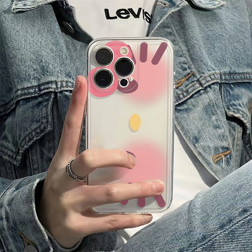 ✅Ốp Điện Thoại Mềm Chống Sốc In Hình Mèo TOTP Đơn Giản Cho iPhone12 136In 14pro 78plus 11