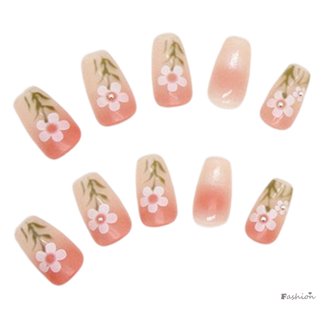 Bộ Móng Tay Giả Họa Tiết Mắt Mèo Độc Đáo Phong Cách Pháp