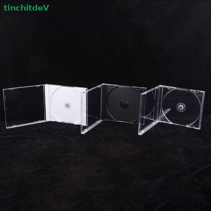 Hộp Đựng Đĩa CD Bằng Nhựa PP Đáy Trong Suốt Dung Tích 1-2