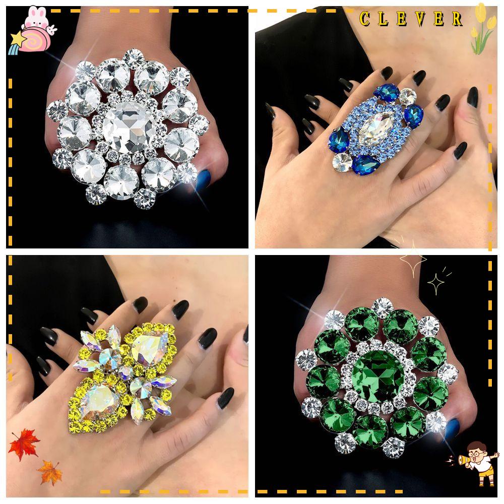 Ngoại Cỡ|Nhẫn Hở Thiết Kế Sang Trọng Thời Trang Cho Nữ