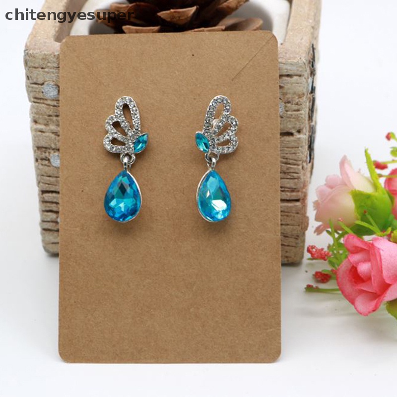 Set 50 Tấm Thẻ Treo Trưng Bày Bông Tai Và Vòng cổ