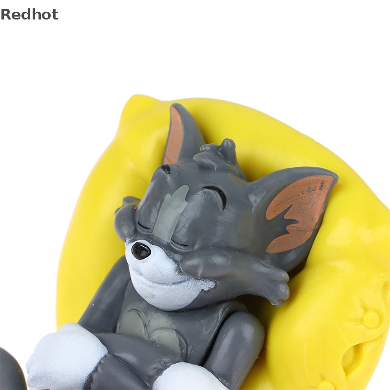 &lt; Redhot &gt; Đồ Trang Trí Nội Thất Xe Hơi Hình Mèo Chuột Cho Bảng Điều Khiển Trung Tâm Bán Chạy