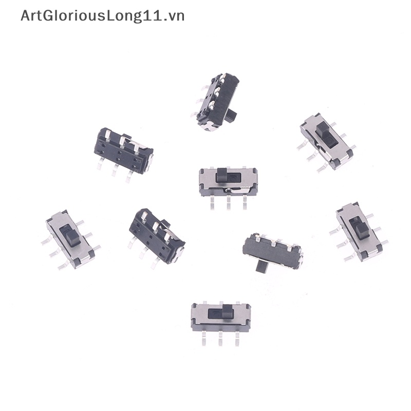 Set 20 Công Tắc Gạt Ngắt MSS-22D18 2P2T 2MM SMD DC 12V Chuyên Dụng