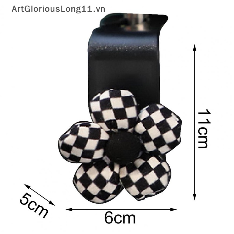 Móc Treo Đồ Gắn Sau Ghế Xe Hơi Hình Nơ / Hoa Hướng Dương Dễ Thương Thông Dụng