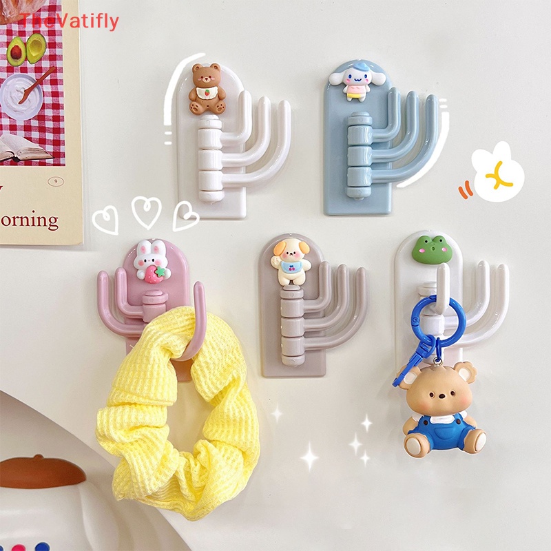 [Thevalifly] Móc Treo Đồ Dán Tường / Cửa Nhà Tắm Hình Động Vật Sáng Tạo Chắc Chắn