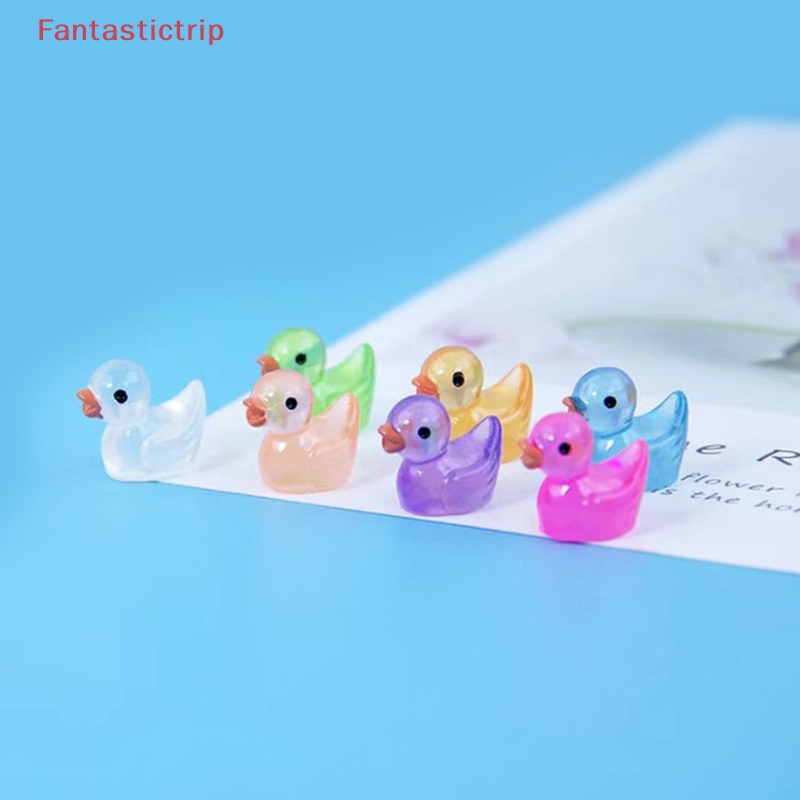 [Fantastictrip] Set 10 Mô Hình Búp Bê Mini Phát Sáng Trong Bóng Tối Trang Trí Tiểu Cảnh Craf Mới