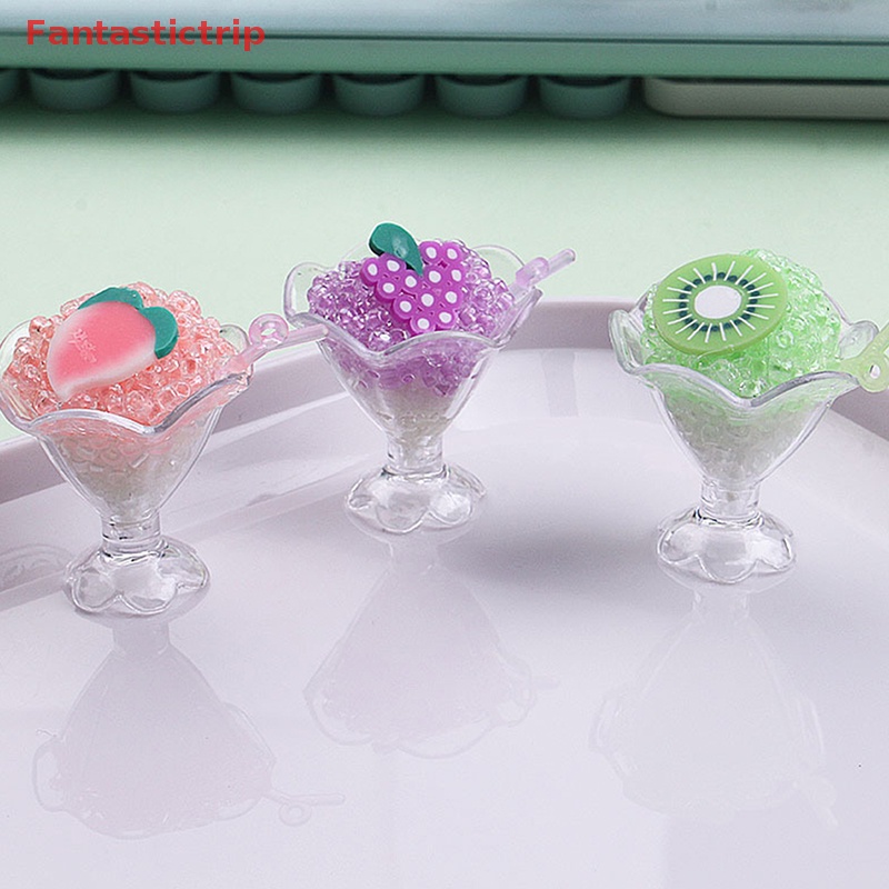 [Fantastictrip] Đồ trang trí Que Kem Phát Sáng Mini Bằng Nhựa Resin Dễ Thương Trang Trí Tiểu Cảnh Mới