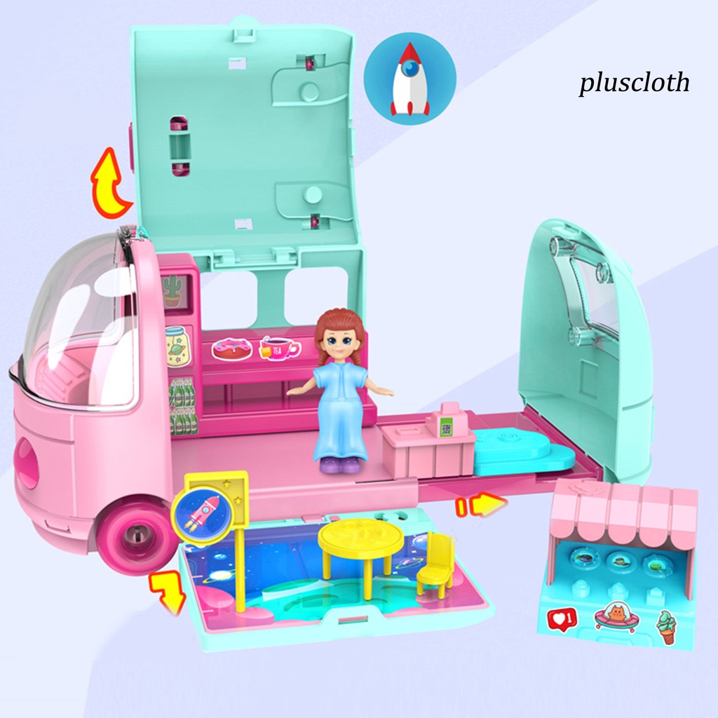 1 Bộ Đồ Chơi Xe Hơi Hoạt Hình Vui Nhộn Cho Bé
