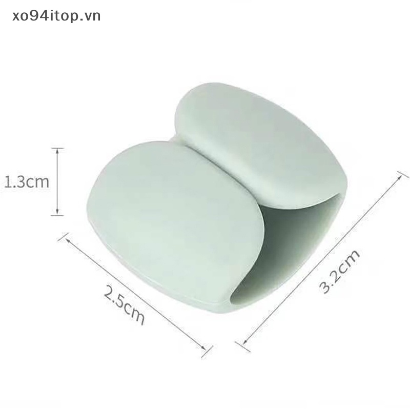 Xoitop Set 5 Kẹp Cố Định Dây Cáp Sạc USB Tiện Dụng