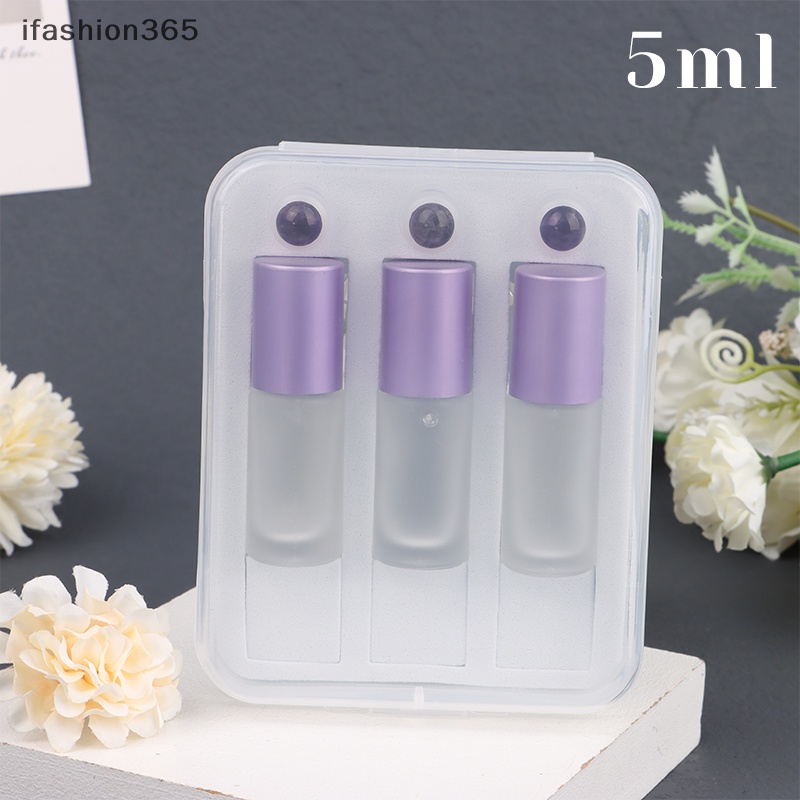 Set 3 Lọ Rỗng Đựng Dung Dịch Dạng Lăn 5 / 10ml ifashion365